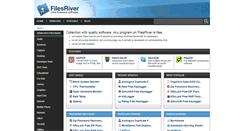 Desktop Screenshot of filesriver.com